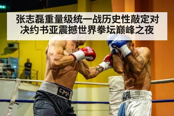 heavyweight boxer punching